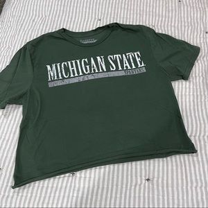 Michigan State MSU Crop Top